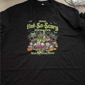 Mickeys Not So Scary Halloween Black 
BRAND NEW, never worn. Arrived too late